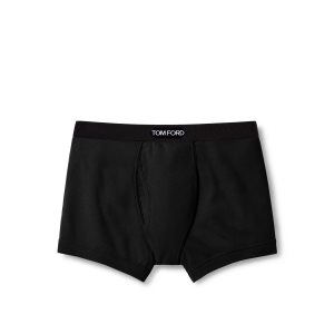 Tom Ford Bomull Boxer Kalsonger Herr Svarta | 501NKFITR