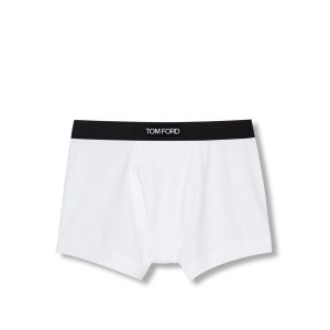 Tom Ford Bomull Modal Boxer Kalsonger Herr Vita | 513ZHFPBJ