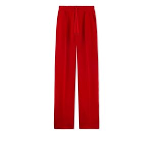 Tom Ford Cady Stretch Tailored Joggers Byxor Dam Röda | 687MPNQSE