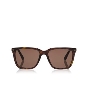 Tom Ford Garrett Solglasögon Dam Mörk | 869QOIEVZ