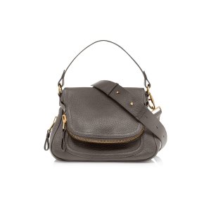 Tom Ford Grain Läder Jennifer Medium Crossbody Väska Dam Mörkgrå | 638MLNCPQ