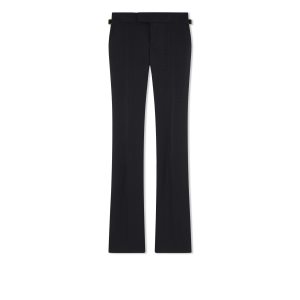 Tom Ford Hopsack Tailoring Flares Byxor Dam Svarta | 715LQJCKE