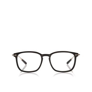 Tom Ford Key Bridge Round Horn Optisk Herr Svarta | 390LKIWEY