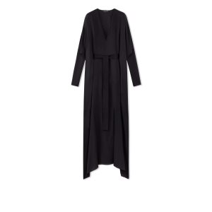 Tom Ford Light Double Georgette Kaftan Klänning Dam Svarta | 981UYROJF