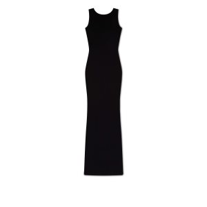 Tom Ford Loose Micro Costa Jersey Gown Klänning Dam Svarta | 374UOTCJM