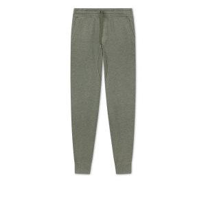 Tom Ford Melange Bomull Blend Sweatpants Byxor Herr Olivgröna | 302HPSXYQ