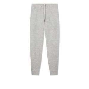 Tom Ford Melange Cashmere Sweatpants Stickat Herr Ljusgrå | 765FKQSNW