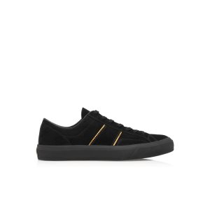 Tom Ford Mocka Cambridge Sneakers Herr Svarta Guld Svarta | 645JYQMXR