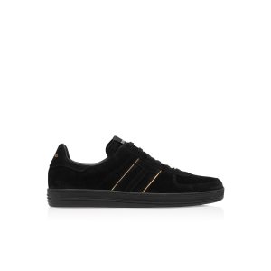 Tom Ford Mocka Radcliffe Sneakers Herr Svarta Guld Svarta | 250NWFAPR