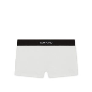 Tom Ford Modal Signature Boxers Byxor Dam Vita | 298FSZQCG