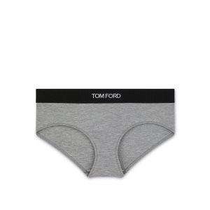 Tom Ford Modal Signature Boy Shorts Byxor Dam Grå | 259YDEGRN