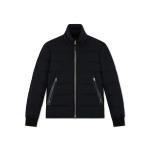 Tom Ford Nylon Down Funnel Blouson Ytterkläder Herr Svarta | 328DQVEAM