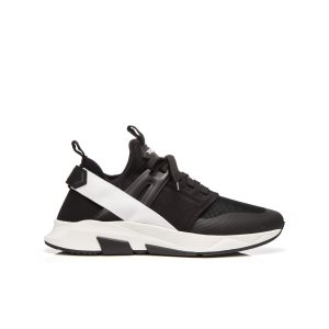 Tom Ford Nylon Mesh Jago Sneakers Herr Svarta | 153WKTVNI