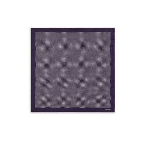 Tom Ford Polka Dot Silk Pocket Squares Herr Lila | 261GHWXUF