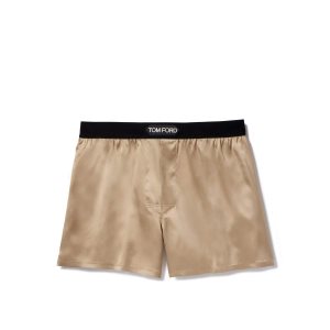 Tom Ford Silk Boxer Kalsonger Herr Beige | 650VTBSRK