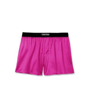 Tom Ford Silk Boxer Kalsonger Herr Fuchsia | 374XRDSPG