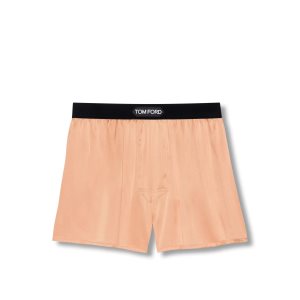 Tom Ford Silk Boxer Kalsonger Herr Ljusorange | 307XVBFDQ