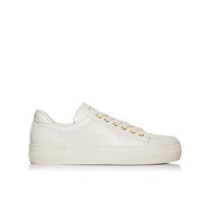 Tom Ford Smooth Läder City Low Tops Sneakers Dam Chalk | 513FNWEKD