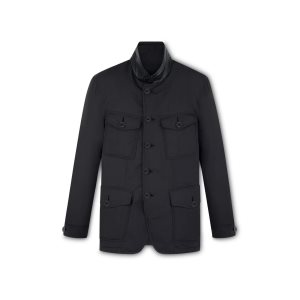 Tom Ford Techno Four Pocket Military Jacket Ytterkläder Herr Svarta | 042ACRWGT