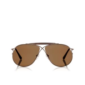 Tom Ford Tom N.6 Glasögon Herr Rosa Guld Bruna | 563POZWLN