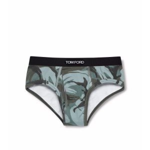 Tom Ford True Camo Bomull Boxer Kalsonger Herr Aquarelli | 370CSBETW