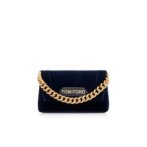 Tom Ford Velvet Label Clutch Väska Dam Ink | 194FKGQSZ